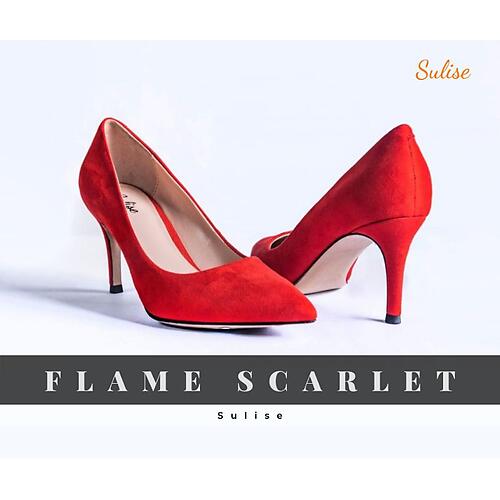 Flame Scarlet Sulise High Heels