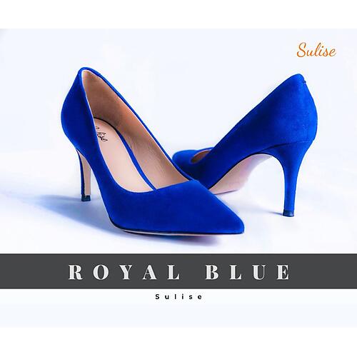 Royal Blue Sulise High Heels